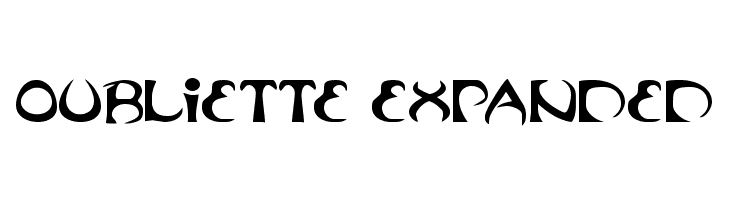 Oubliette Expanded  नि: शुल्क फ़ॉन्ट्स डाउनलोड