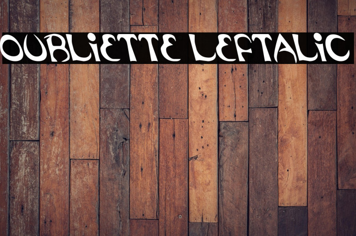 Oubliette Leftalic Example 1