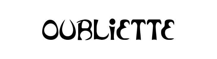 Oubliette  Free Fonts Download