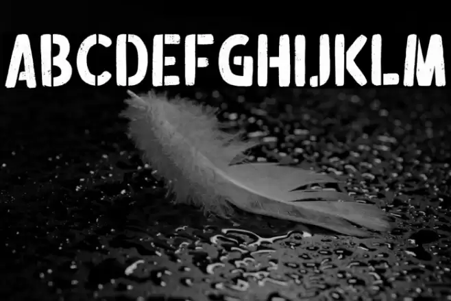 Ouders Font examples