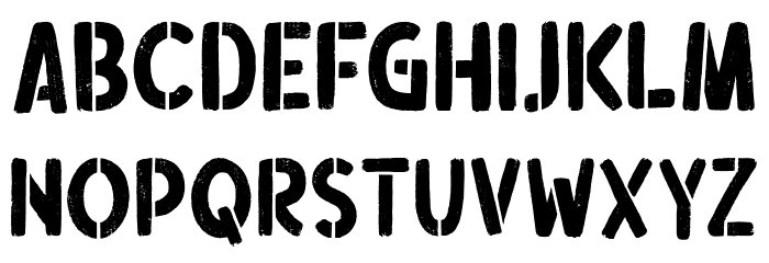 Ouders Font LOWERCASE