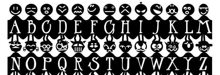 Ouei Normal Schriftart Groß