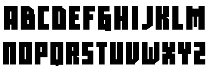 Ouhow Black Шрифта ВЕРХНИЙ