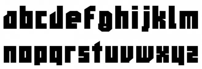 Ouhow Black Polices MINUSCULES