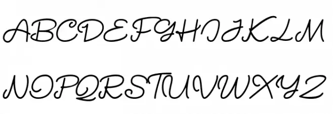 Oullins 字体 大写