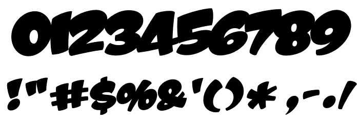 Oups-Clean Font OTHER CHARS