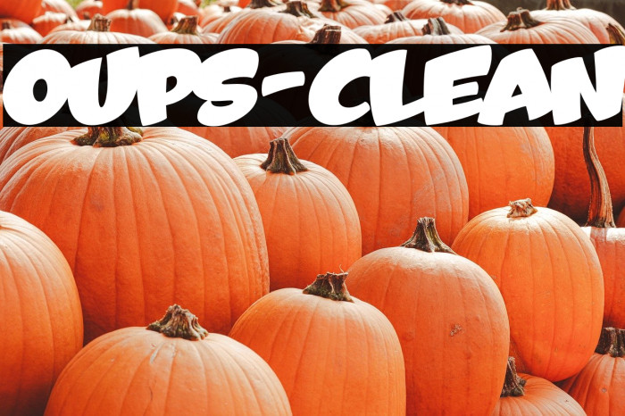 Oups-Clean Example 1