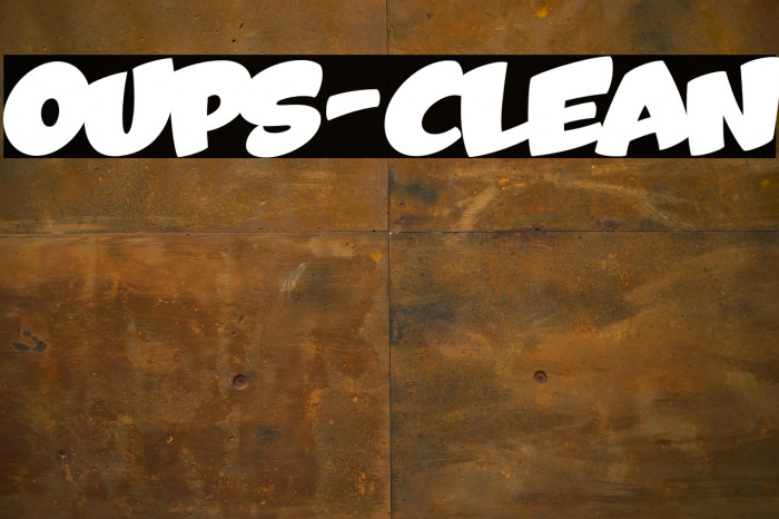 Oups-Clean Example 2