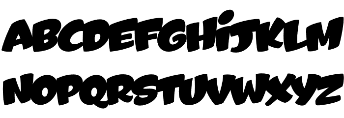 Oups-Clean Font LOWERCASE