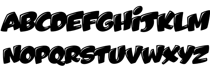 Oups Font LOWERCASE