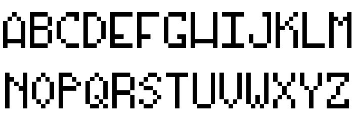 Our Arcade Games Regular Font LOWERCASE