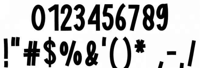 Our Christmas 字体 其它煤焦