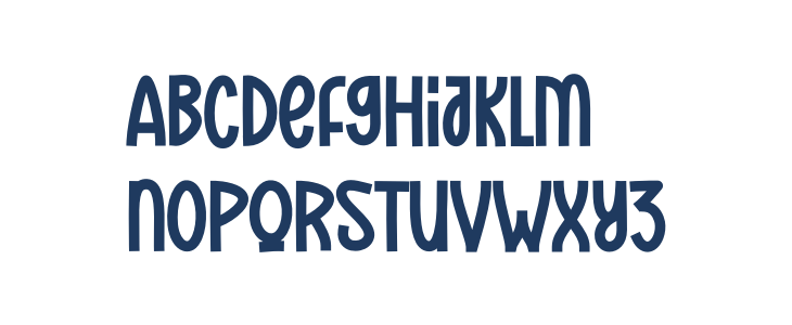 Our Christmas Uppercase