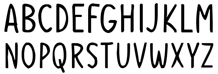 Our Daydream Font LOWERCASE