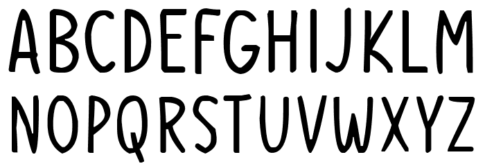 Our Daydream Font LOWERCASE