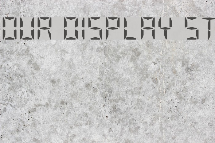 Our Display St Example 2