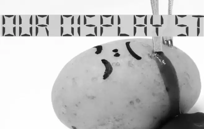 Our Display St Font examples