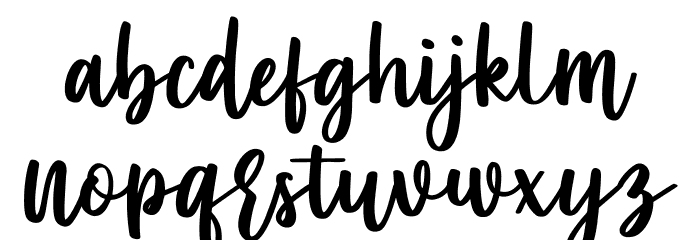 Our Farmhouse Font LOWERCASE