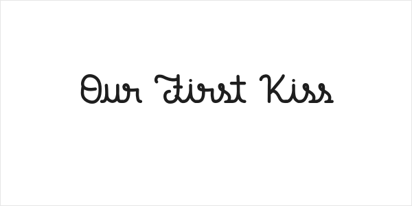 Our First Kiss Logo