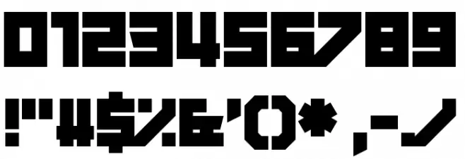 Our Friend Electric Font OTHER CHARS