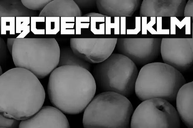 Our Friend Electric Font examples