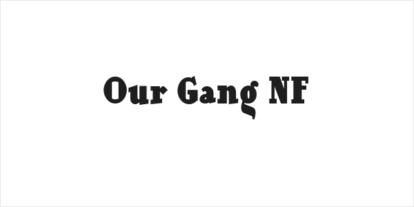 Our Gang NF Logo