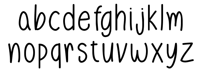 Our Generation Font LOWERCASE
