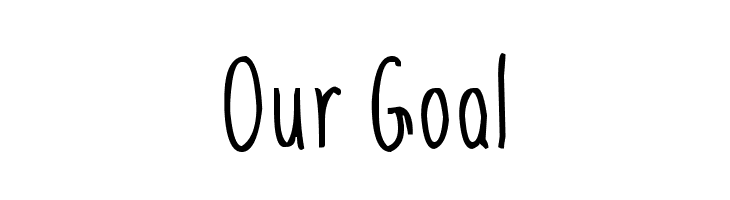 Our Goal  baixar fontes gratis