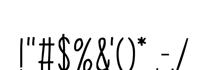 Our Goal Font OTHER CHARS