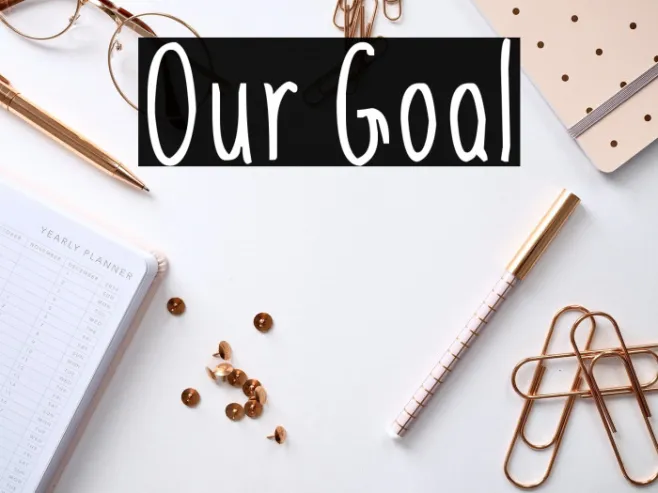 Our Goal Example 1