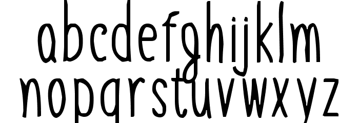 Our Goal Font LOWERCASE