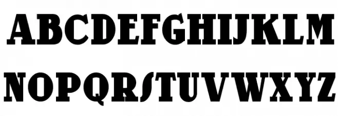 OurGang Шрифта ВЕРХНИЙ
