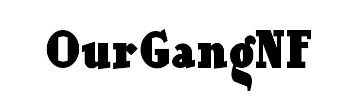 OurGangNF  font caratteri gratis