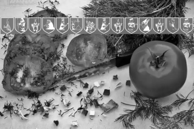 OurLeadersArms Font examples