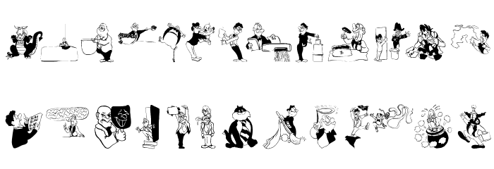 OurPoliticians Font LOWERCASE