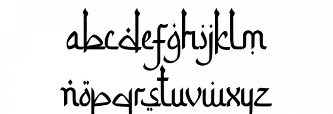 OurRamadhan-Regular Fonte MINÚSCULAS