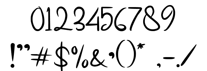 Oureet Font OTHER CHARS
