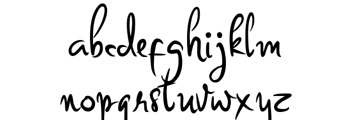 Oureet Font LOWERCASE