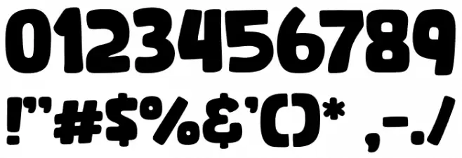 Ourland Font OTHER CHARS