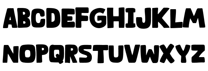 Ourland Font LOWERCASE