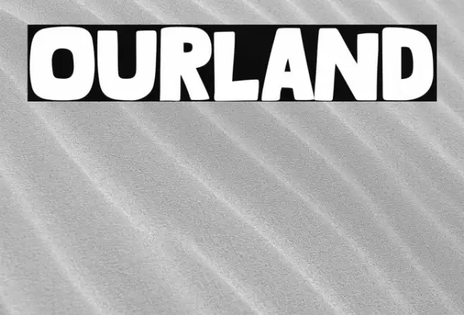 Ourland Font examples