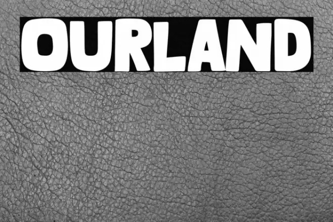 Ourland Font examples