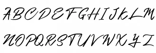 OurlasttDemoRegular Шрифта ВЕРХНИЙ