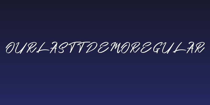 OurlasttDemoRegular Social Header