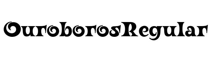 Ouroboros Regular  Descarca Fonturi Gratis