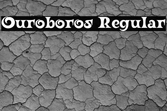 Ouroboros Regular Font examples