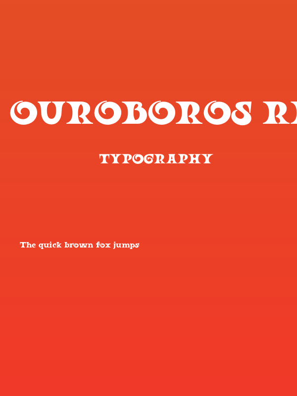 Ouroboros Regular Poster
