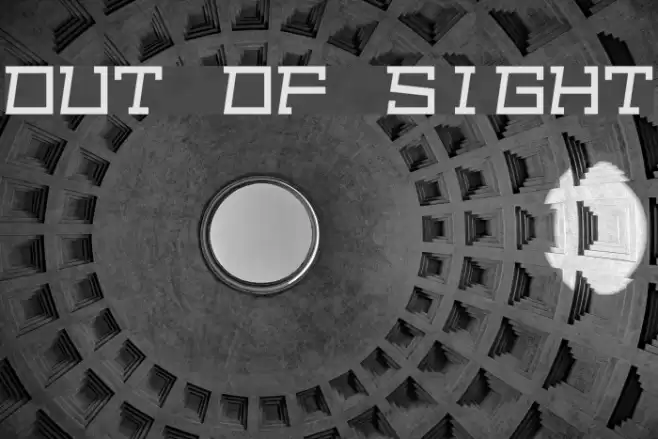 Out of sight Шрифта examples