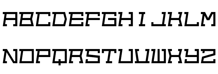 Out of sight Font LOWERCASE