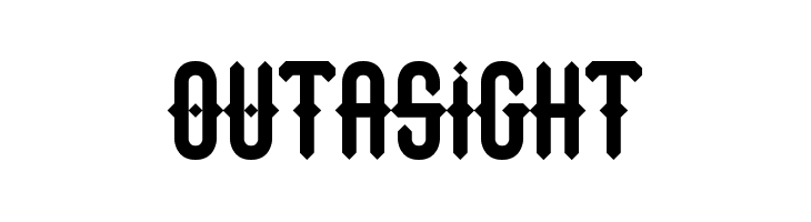 Outasight  Frei Schriftart Herunterladen